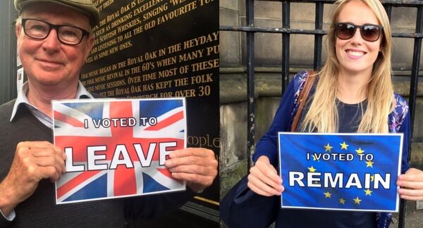 British voters in the EU referendum. - Sputnik International