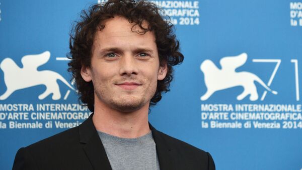 Actor Anton Yelchin poses during the photocall of the movie Burying The Ex presented out of competition at the 71st Venice Film Festival at Venice Lido - Sputnik International