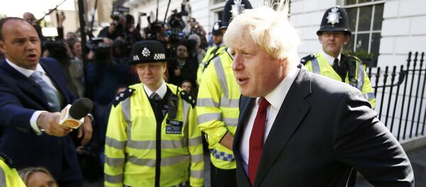 Leave campaign leader Boris Johnson leaves his home after Britain voted to leave the European Union in London, June 24, 2016. Leave campaign leader Boris Johnson leaves his home after Britain voted to leave the European Union in London, June 24, 2016. - Sputnik International