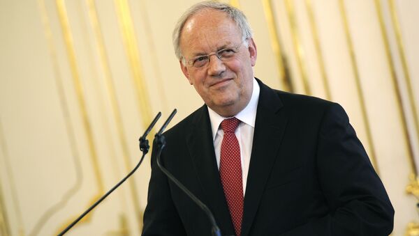 Swiss President Johann Schneider-Ammann - Sputnik International