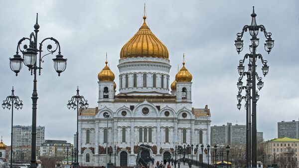 Cathedral of Christ the Savior in Moscow - Sputnik International