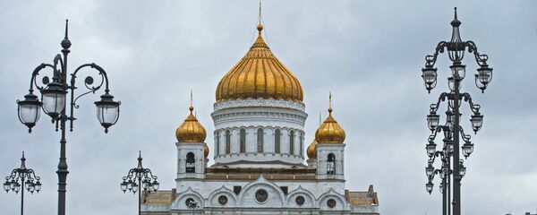 Cathedral of Christ the Savior in Moscow - Sputnik International
