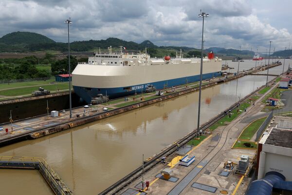 Panama Canal Reportedly Suffering From Major Water Shortage, Lacks Over 40% of Needed Volume Panama Canal Reportedly Suffering From Major Water Shortage, Lacks Over 40% of Needed Volume - Sputnik International