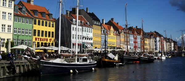 Boats are docked in a canal in Copenhagen, on September 16, 2011 Boats are docked in a canal in Copenhagen, on September 16, 2011 - Sputnik International