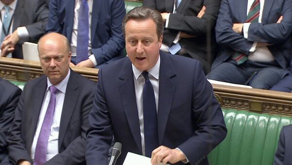 A still image from video shows Britain's Prime Minister David Cameron speaking to the House of Commons about the recent EU referendum in central London, Britain June 27, 2016 - Sputnik International