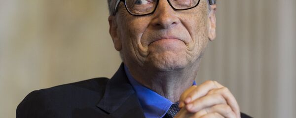 Bill Gates, co-chair of the Bill and Melinda Gates Foundation and founder of Microsoft, participates in the Financial Inclusion Forum at the Treasury Department in Washington, DC, December 1, 2015. Bill Gates, co-chair of the Bill and Melinda Gates Foundation and founder of Microsoft, participates in the Financial Inclusion Forum at the Treasury Department in Washington, DC, December 1, 2015. - Sputnik International