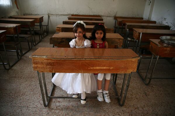 Schools and Students of the War-Torn Syria - Sputnik International