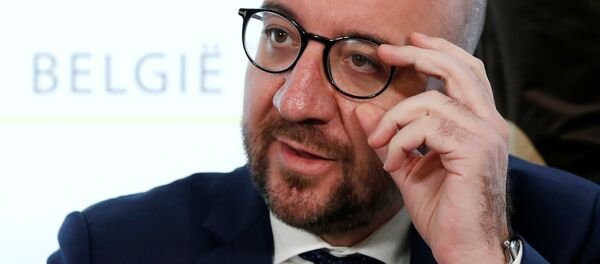 Belgian Prime Minister Charles Michel addresses a news conference following a government's security council in Brussels, Belgium, June 18, 2016 Belgian Prime Minister Charles Michel addresses a news conference following a government's security council in Brussels, Belgium, June 18, 2016 - Sputnik International