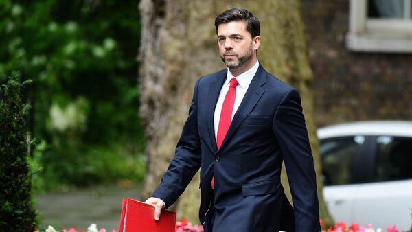 British Work and Pensions Secretary Stephen Crabb arrives to attend a cabinet meeting at 10 Downing Street in central London on June 27, 2016 - Sputnik International