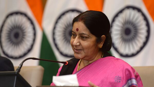 Indian Foreign Minister Sushma Swaraj - Sputnik International