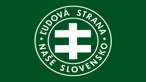 Flag of the People's Party Our Slovakia - Sputnik International