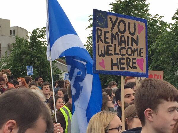Pro-EU rally Pro-EU rally - Sputnik International