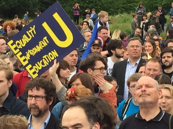 Pro-EU rally Pro-EU rally - Sputnik International