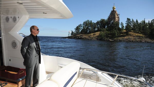 Vladimir Putin visits Valaam Monastery - Sputnik International