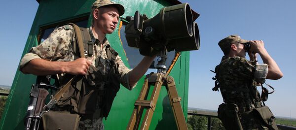 Guards on the view tower of the frontier post of the Markovo village department of the Frontier Administration of the Federal Security Service of Russia for Amur Region. (File) Guards on the view tower of the frontier post of the Markovo village department of the Frontier Administration of the Federal Security Service of Russia for Amur Region. (File) - Sputnik International