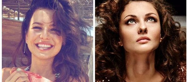 Anna Lewandowska and Ekaterina Gerun Anna Lewandowska and Ekaterina Gerun - Sputnik International