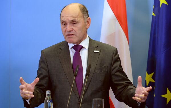 Austrian Interior Minister Wolfgang Sobotka Austrian Interior Minister Wolfgang Sobotka - Sputnik International
