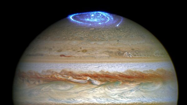 Auroras on Jupiter - Sputnik International