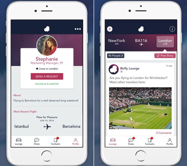 The btrfly smartphone application The btrfly smartphone application - Sputnik International