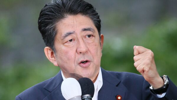 Japanese Prime Minister Shinzo Abe (File) - Sputnik International