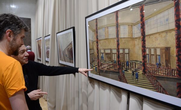 Moscow Metro - Underground Architectural Monument exhibition opening Moscow Metro - Underground Architectural Monument exhibition opening - Sputnik International