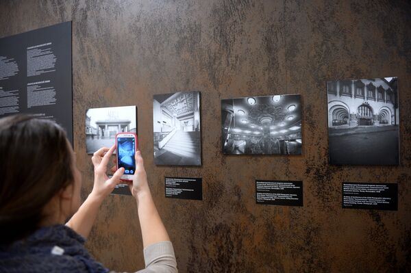 Moscow Metro - Underground Architectural Monument exhibition opening Moscow Metro - Underground Architectural Monument exhibition opening - Sputnik International