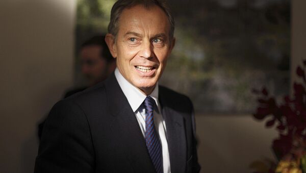 Former British Prime Minister Tony Blair arrives for an interview at the Blair Faith Foundation in central London, Britain November 17, 2009. - Sputnik International