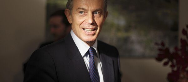 Former British Prime Minister Tony Blair arrives for an interview at the Blair Faith Foundation in central London, Britain November 17, 2009. - Sputnik International