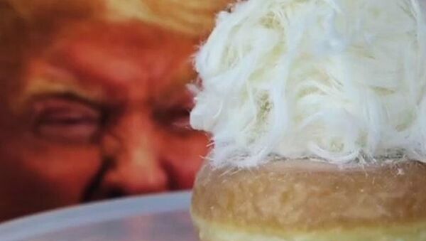 Donut Inspired by Donald Trump Spotted on Shelves in Australia - Sputnik International