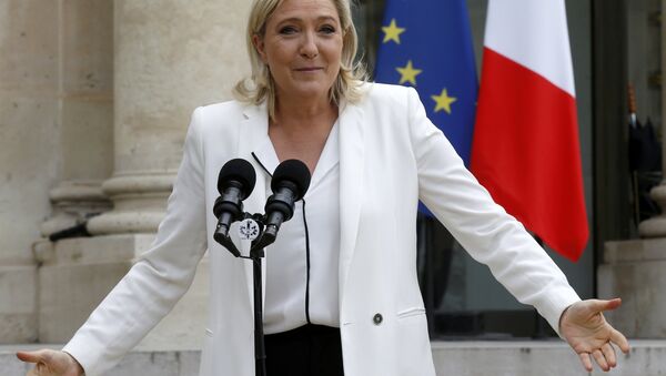 Marine Le Pen, France's far-right National Front political party leader (File) - Sputnik International