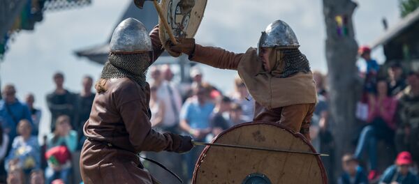 Abalakskoye Field reenactment festival in Omsk region - Sputnik International