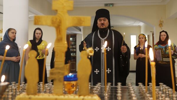 Orthodox church in Sharjah, in the United Arab Emirates (File) - Sputnik International