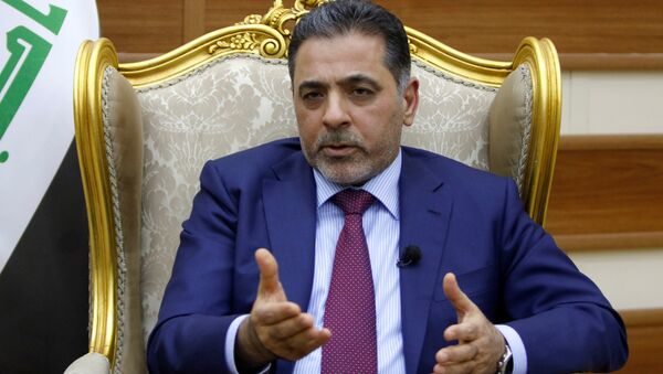 Iraqi Interior Minister Mohammed Salem al-Ghabban (File) - Sputnik International