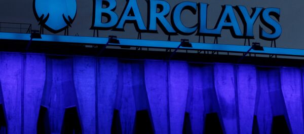 The logo of Barclays is seen on the top of one of its branch in Madrid, Spain, March 22, 2016. The logo of Barclays is seen on the top of one of its branch in Madrid, Spain, March 22, 2016. - Sputnik International
