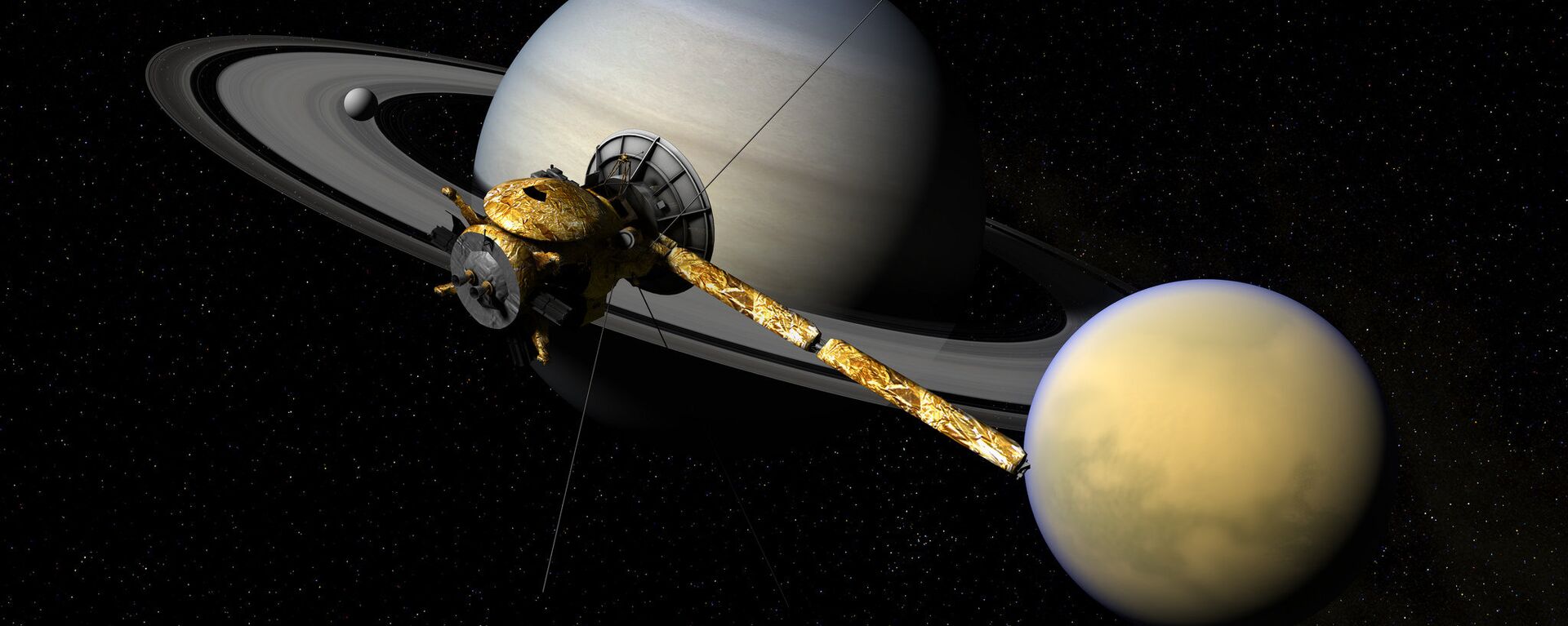 Cassini, Titan, & Saturn - Sputnik International, 1920, 11.06.2020