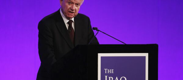 Iraq Inquiry chairman Sir John Chilcot speaks as he comments on the findings of his report, inside the QEII Centre in London on July 6, 2016 Iraq Inquiry chairman Sir John Chilcot speaks as he comments on the findings of his report, inside the QEII Centre in London on July 6, 2016 - Sputnik International