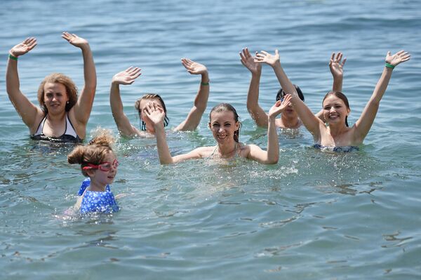 Russian Foreign Affairs Ministry Spokesperson Maria Zakharova visits Artek camp Russian Foreign Affairs Ministry Spokesperson Maria Zakharova visits Artek camp - Sputnik International