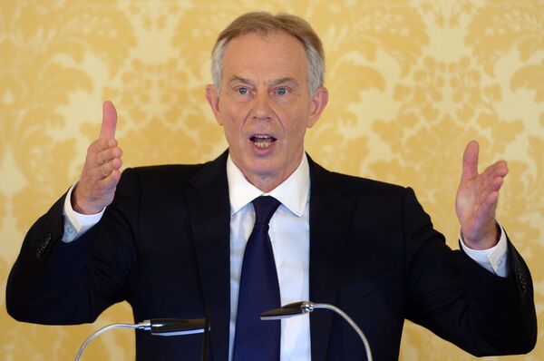 Former Prime Minister Tony Blair speaks during a news conference in London on July 6, 2016, following the outcome of the Iraq Inquiry report - Sputnik International