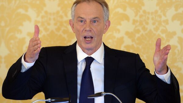 Former Prime Minister Tony Blair speaks during a news conference in London on July 6, 2016, following the outcome of the Iraq Inquiry report - Sputnik International