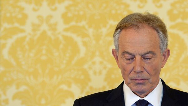 Former Prime Minister Tony Blair speaks during a news conference in London on July 6, 2016, following the outcome of the Iraq Inquiry report. - Sputnik International