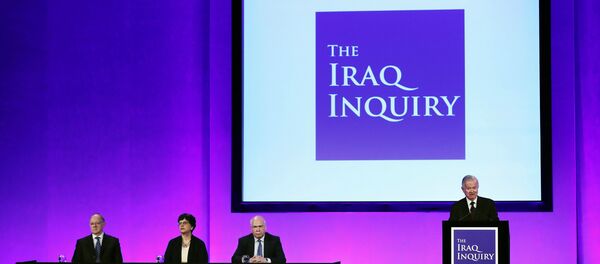 Sir John Chilcot presents The Iraq Inquiry Report at the Queen Elizabeth II Centre in Westminster, London, Britain July 6, 2016. Sir John Chilcot presents The Iraq Inquiry Report at the Queen Elizabeth II Centre in Westminster, London, Britain July 6, 2016. - Sputnik International