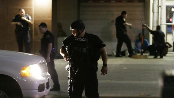 Police Shootings at Protest in Dallas - Sputnik International