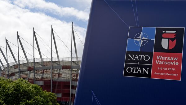 This picture shows the National Stadium in Warsaw, Poland, on July 7, 2016, the venue of the upcoming NATO summit - Sputnik International