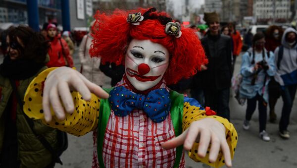 Halloween celebrated in Russian cities - Sputnik International