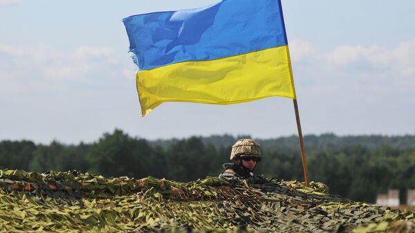 A Ukrainian soldier - Sputnik International