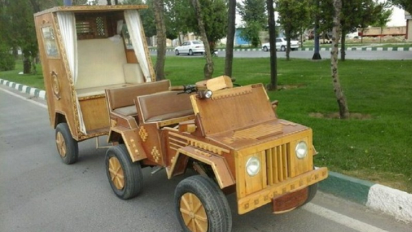 Wooden car - Sputnik International
