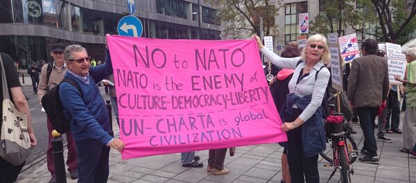 Peace Activists Rally In Warsaw Against Alliance’s Expansion Peace Activists Rally In Warsaw Against Alliance’s Expansion - Sputnik International