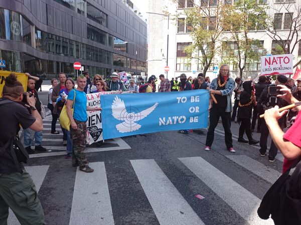 Peace Activists Rally In Warsaw Against Alliance’s Expansion - Sputnik International