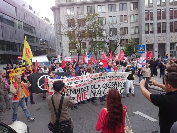 Peace Activists Rally In Warsaw Against Alliance’s Expansion - Sputnik International