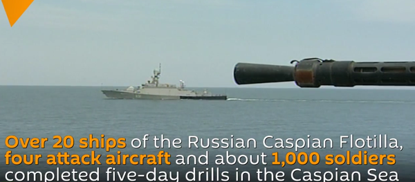 Military Drills in Caspian Sea - Sputnik International